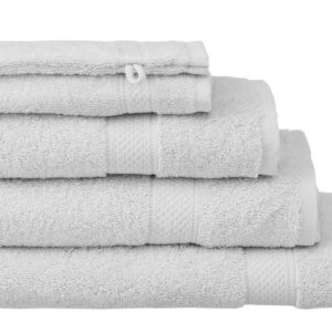 Serviettes de bain avec broderie - Princesse avec masque et feuilles 2